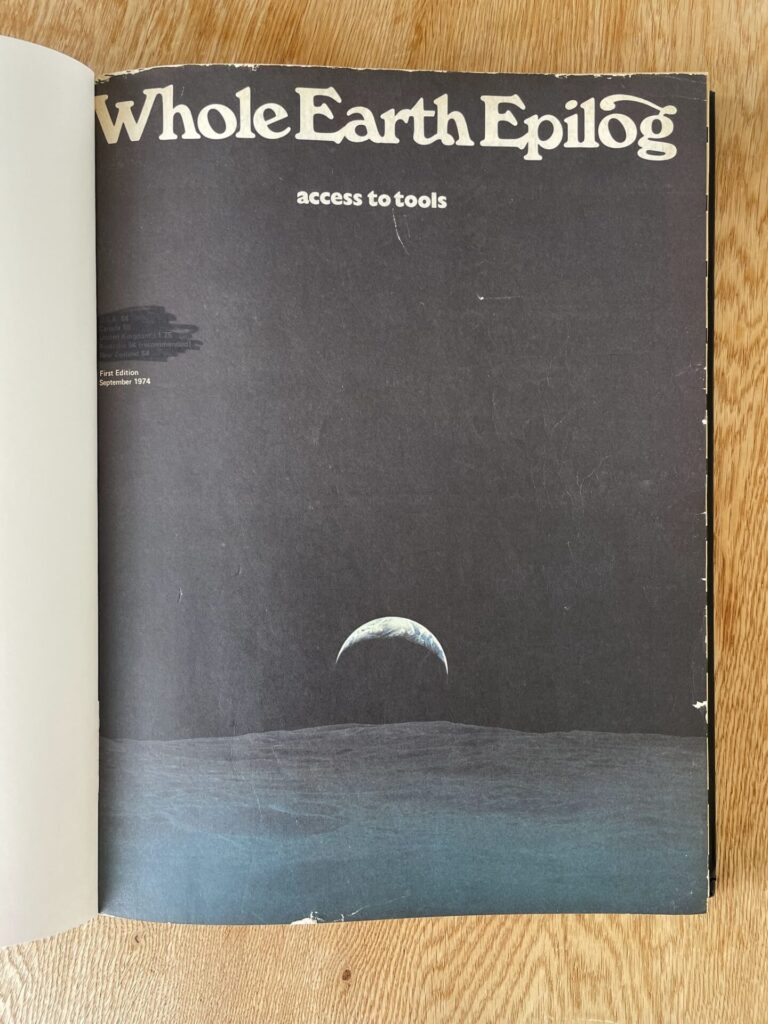 Whole Earth Catalog | PLEA Design.com